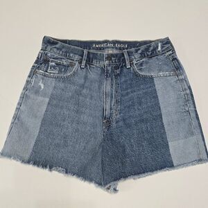 American Eagle - size 12 - Highest Rise 90s Boyfriend Denim Shorts